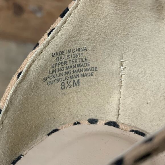 Coconuts by Matisse Leopard Print Sandals Wedge Heel Size 8.5 - Picture 9 of 10